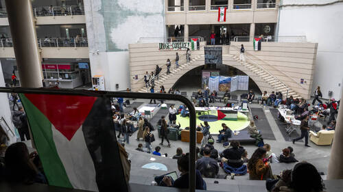 L'occupation de l'Université de Genève rebondit au Parlement