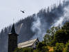 Incendie à Bitsch (VS): les orages n'aident pas