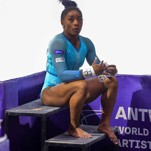Après deux ans d'arrêt, Simone Biles s'envole