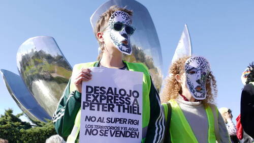 Argentine: manifestation contre le co-fondateur de Palantir