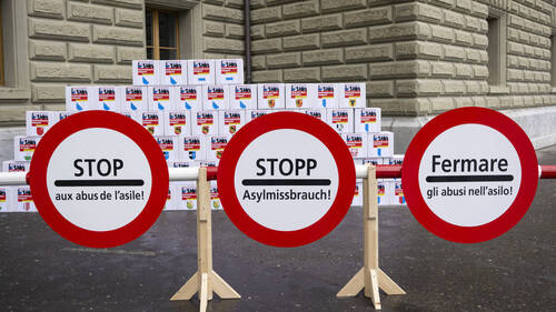 Le Conseil fédéral est contre l'initiative pour la protection des frontières