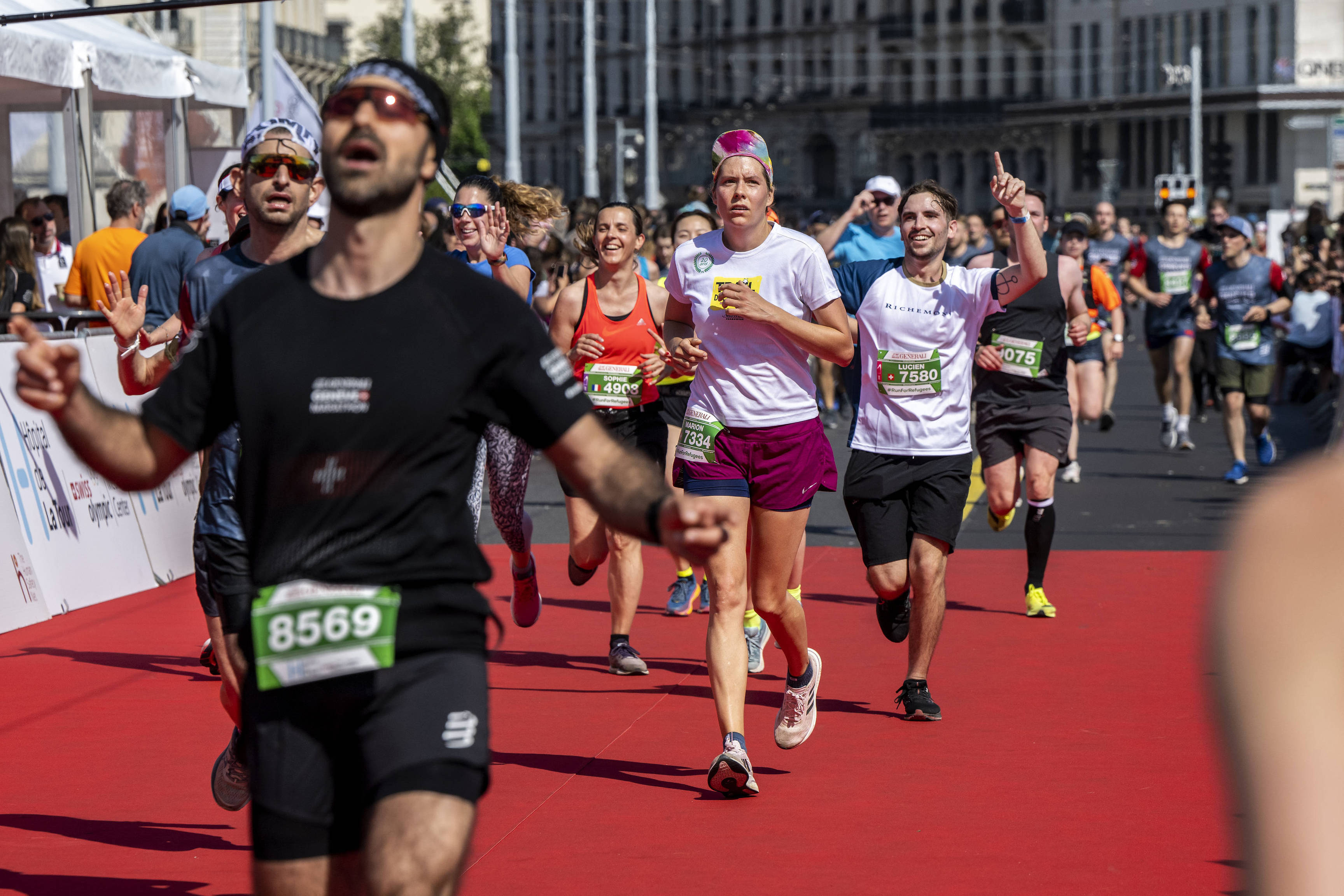 Le Marathon de Genève attire plus de 15'000 personnes