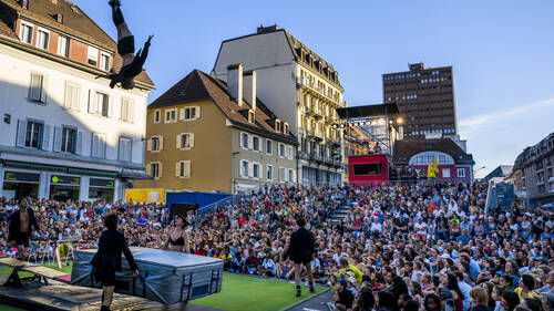 La Plage revient à la place du Marché de La Chaux-de-Fonds (NE)