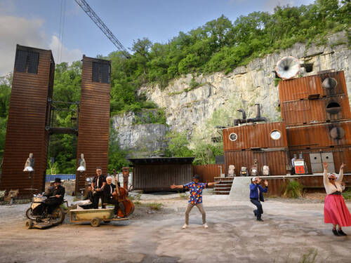 Retour vers le futur aux carrières de St-Triphon pour "SILO 8"