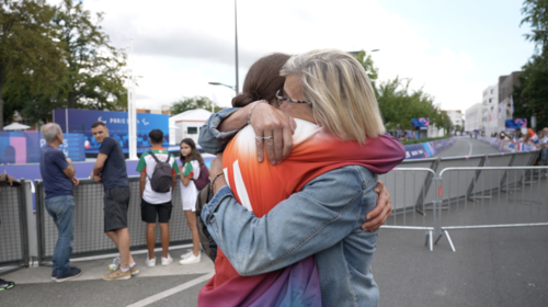 Céline van Till et sa maman