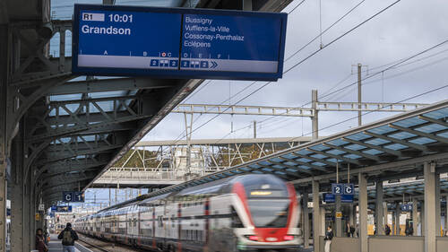 Nombreux chantiers sur le réseau ferroviaire romand cet été