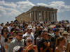 Grèce: nombre de touristes record malgré la canicule et les feux