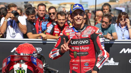 Marc Marquez remporte la course sprint en Aragon