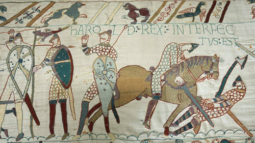 Changement d'exposition pour la tapisserie de Bayeux à son retour
