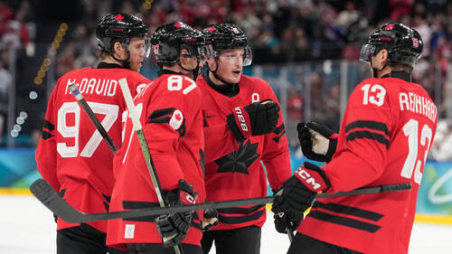 Hockey: Le Canada, les Etats-Unis et la Slovaquie en demies