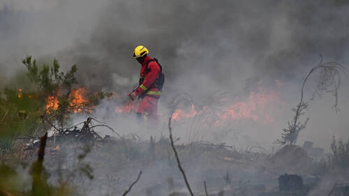 Plus de 325'000 réfugiés du feu en France et Espagne