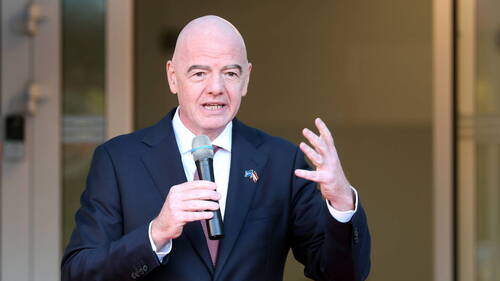 L'ASF retire son soutien au président de la FIFA Gianni Infantino