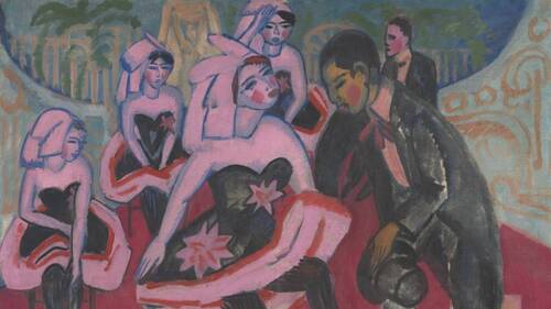 "Tanz im Varieté" de Kirchner exposée à Bâle après plus d'un siècle