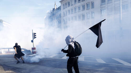 Manif anti-G7 à Genève: 549 personnes appréhendées
