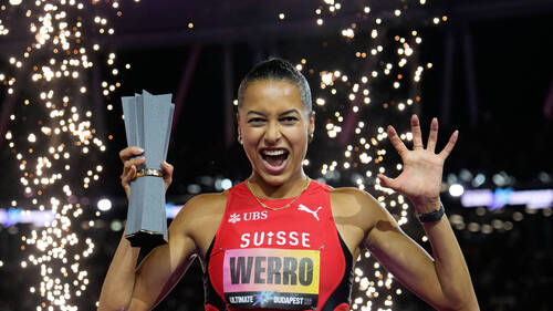 Audrey Werro termine invaincue sur 800 m