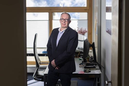 Nicolas Feraud, Mayor of Crans-Montana, poses for the photographer during an interview, in Crans-Montana, Switzerland, Monday, January 26, 2026. 40 people mostly teenagers lost their lives and 116 were severely injured in the fire at the bar "Le Constellation" on New Year's celebration in the Swiss Alps resort of Crans-Montana. (KEYSTONE/Cyril Zingaro)