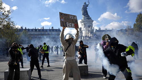 Journée de manifestation en France émaillée de violences