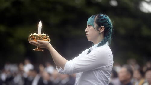Nagasaki: une minute de silence 80 ans après la bombe atomique