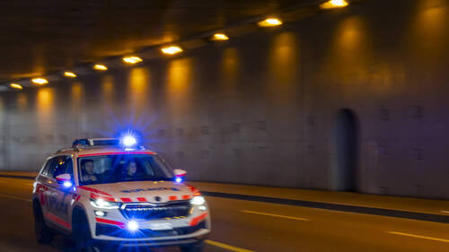 Un incendie dans le tunnel de Vernier (GE) perturbe la circulation