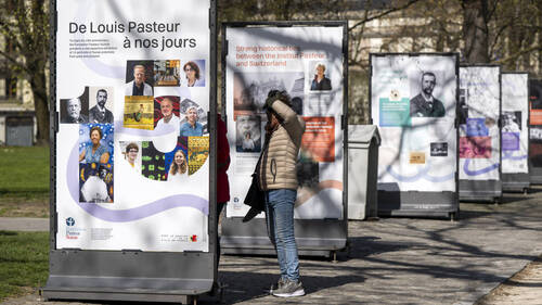 Genève: quinze chercheurs à l'honneur au parc des Bastions