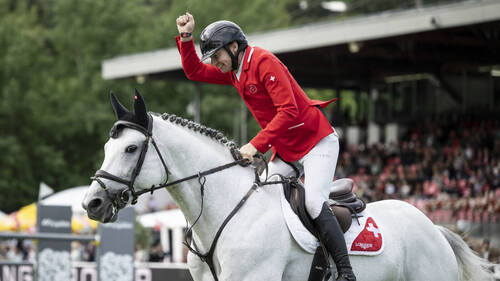 La Suisse gagne le Prix des nations à St-Gall