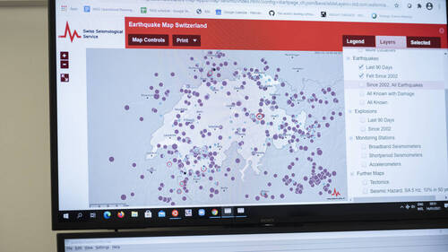 Le séisme a probablement été ressenti dans toute la Suisse
