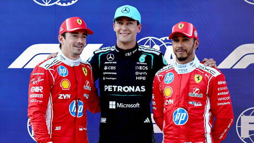Russell partira en pole position au GP d'Autriche