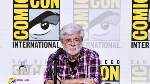 George Lucas met des étoiles dans les yeux des fans du Comic-Con