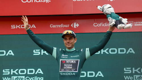 Wout Van Aert remporte la 13e étape de la Vuelta