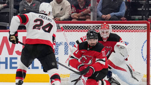 Les Devils rechutent face aux Senators