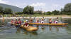 Lac de Neuchâtel: régate internationale de pirogues monoxyles