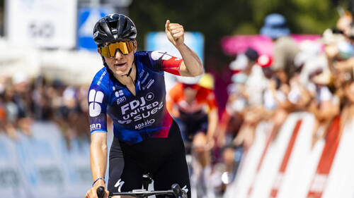 Elise Chabbey remporte les Strade bianche