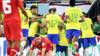 video La Suisse affrontait le Brésil en Coupe du monde
