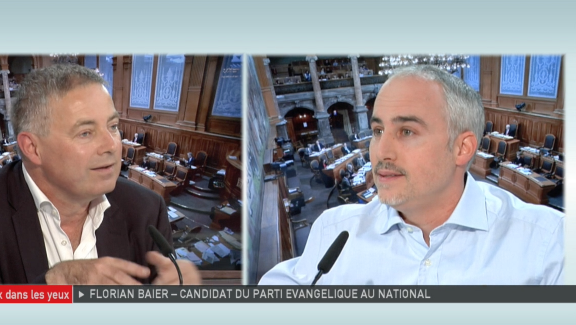 Les yeux dans les yeux