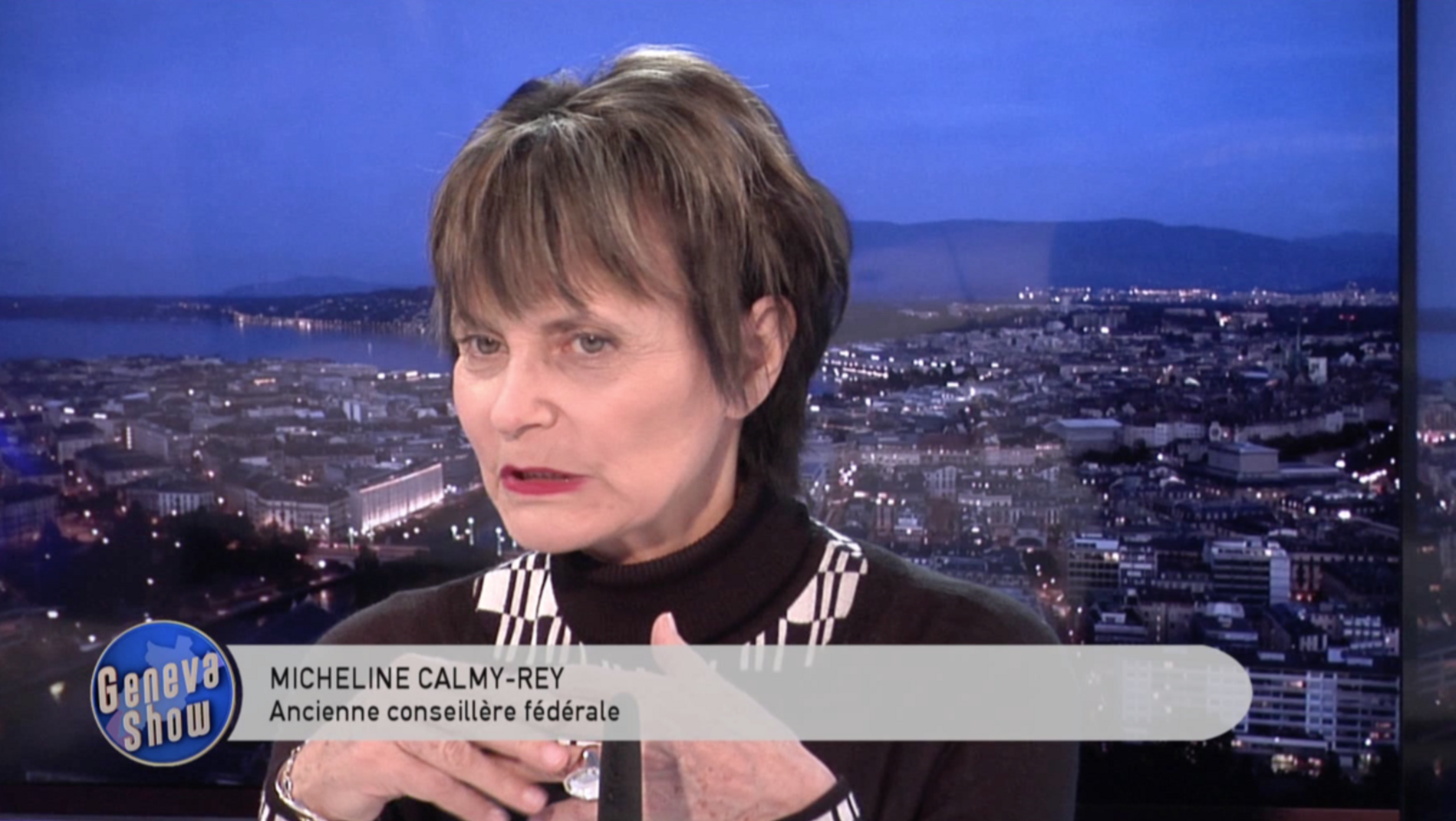 Geneva Show avec Micheline Calmy-Rey