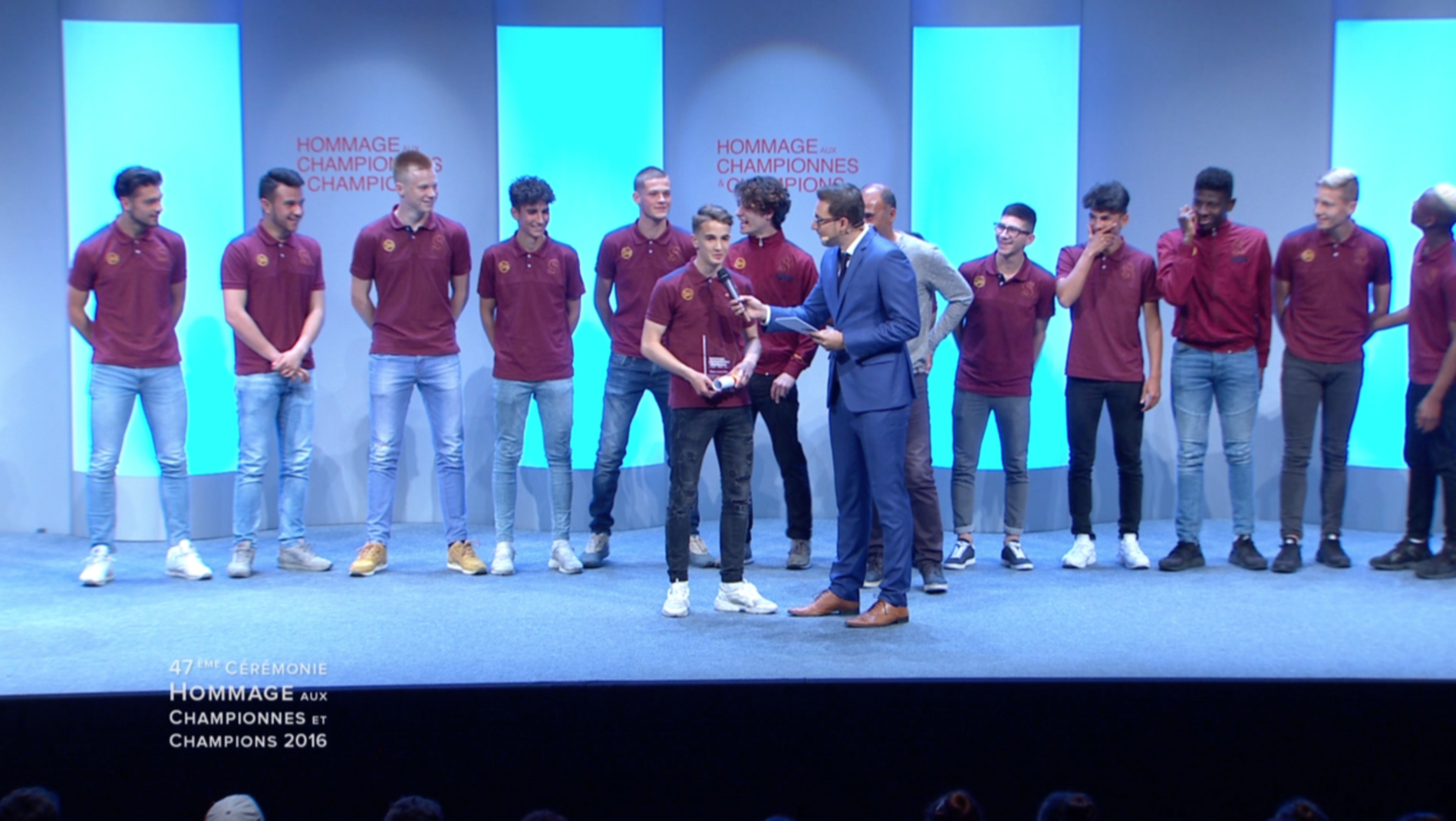 Hommage aux Championnes et Champions 2016