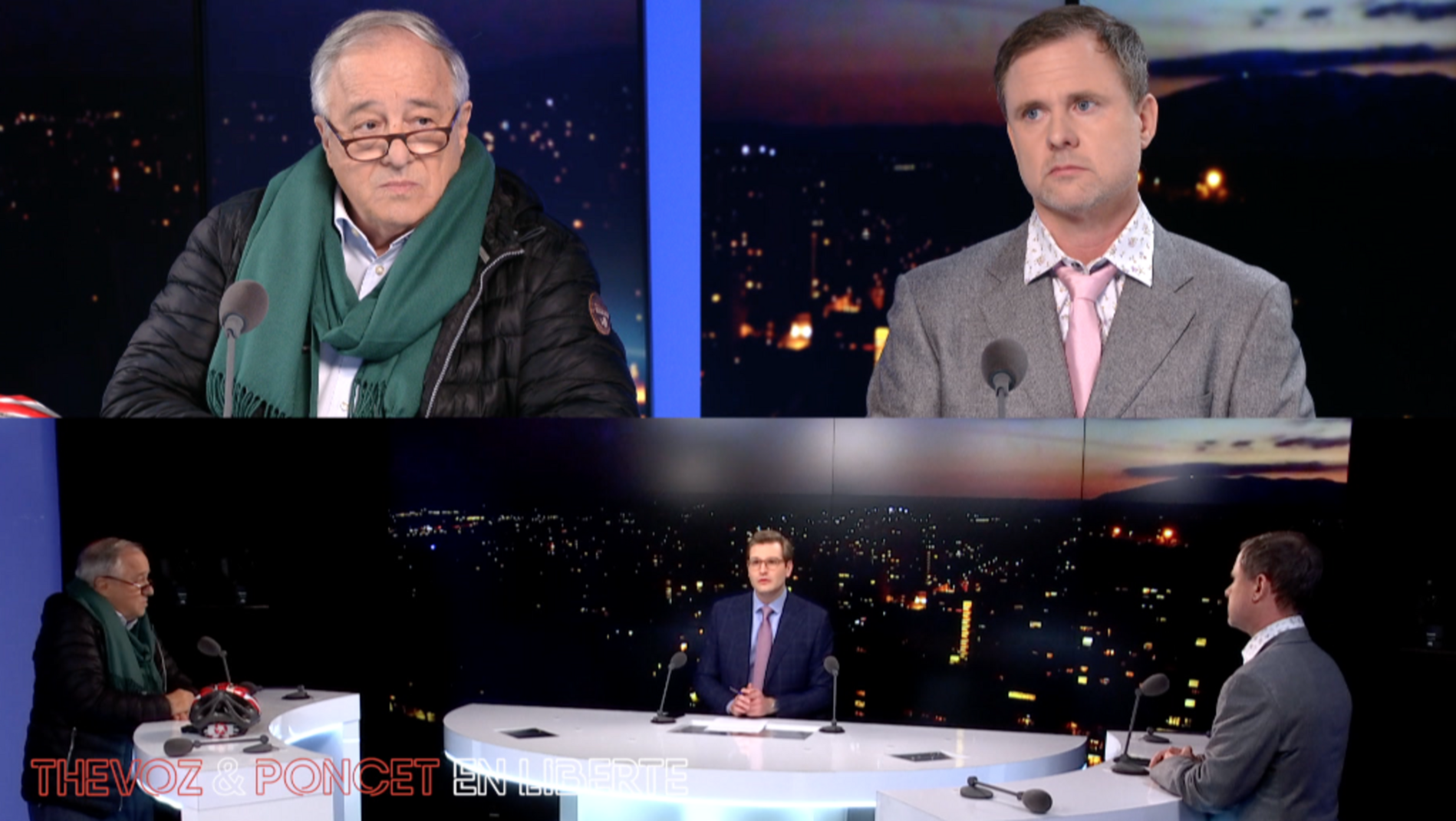 Thévoz et Poncet en liberté