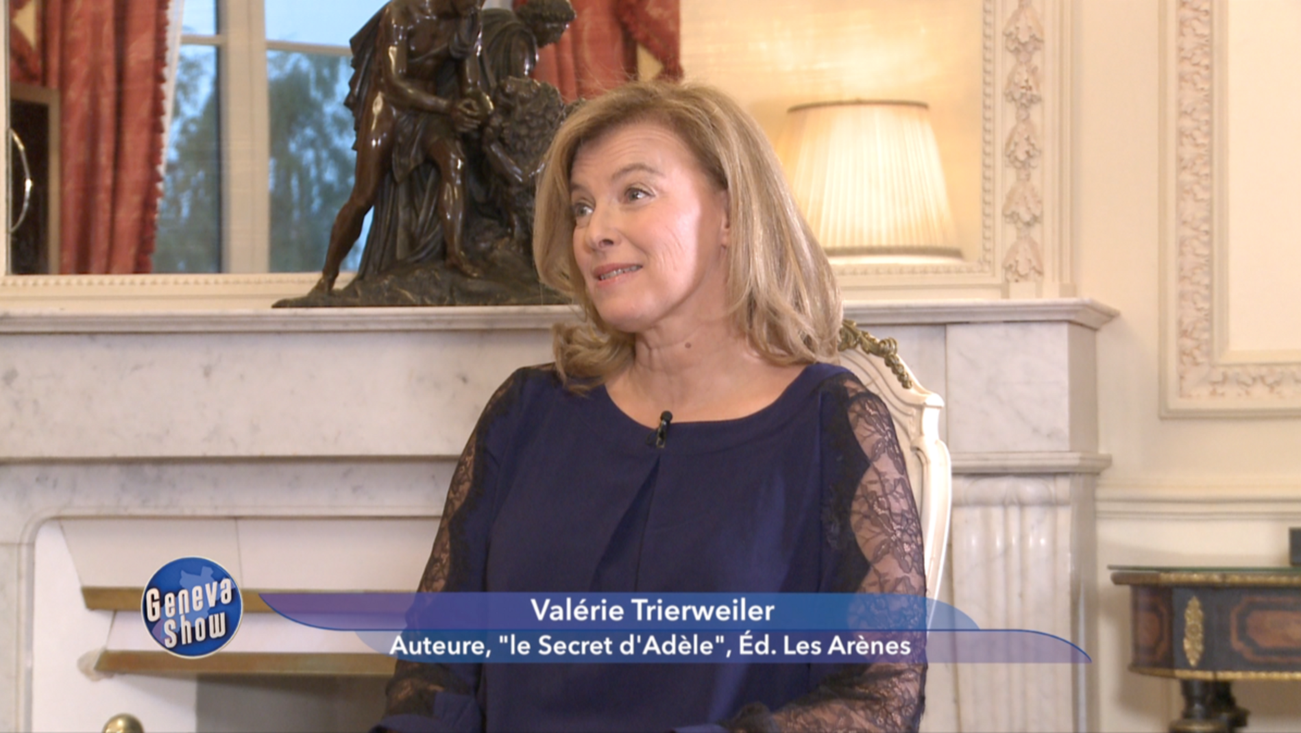 Geneva Show avec Valérie Trierweilwer
