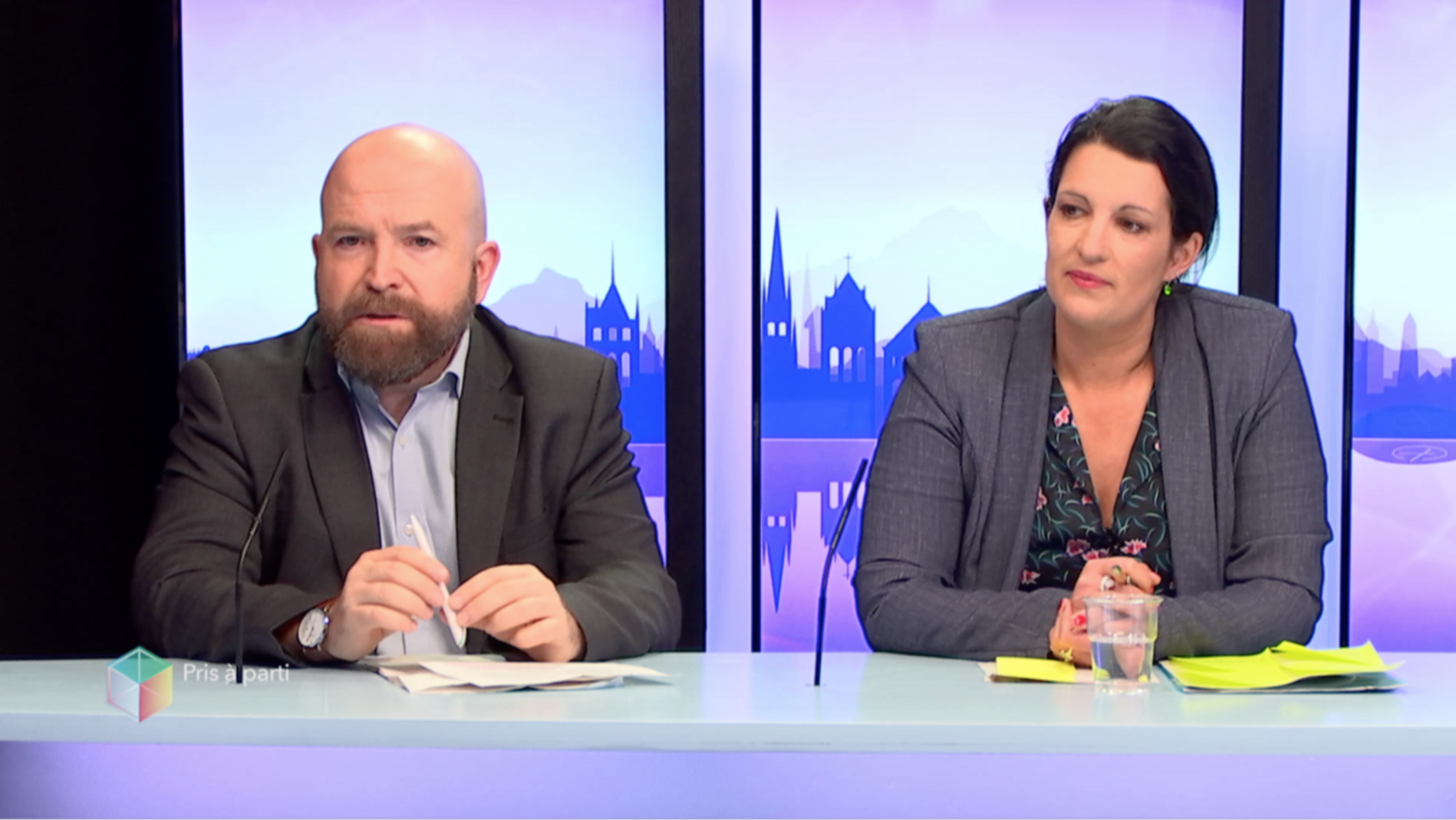 Pris à parti, Les Verts