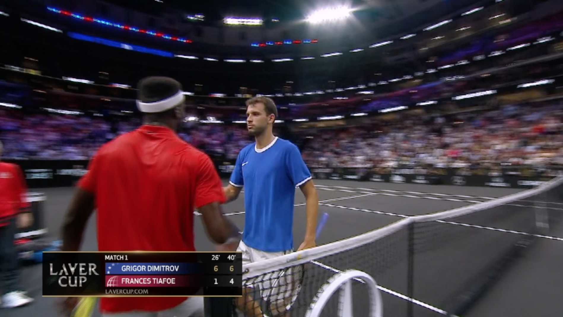 Grigor Dimitrov VS Frances Tiafoe