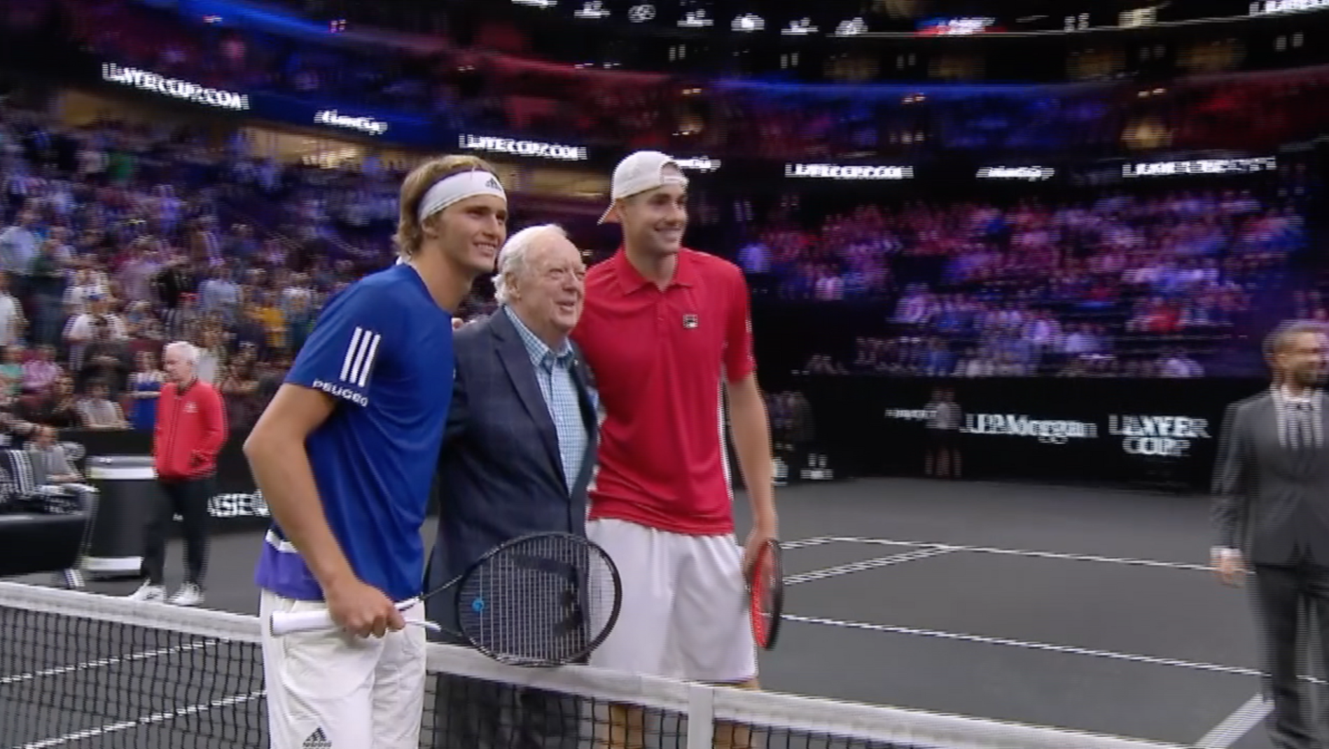 R. Federer/A.Zverev VS J.Isner/J.Sock