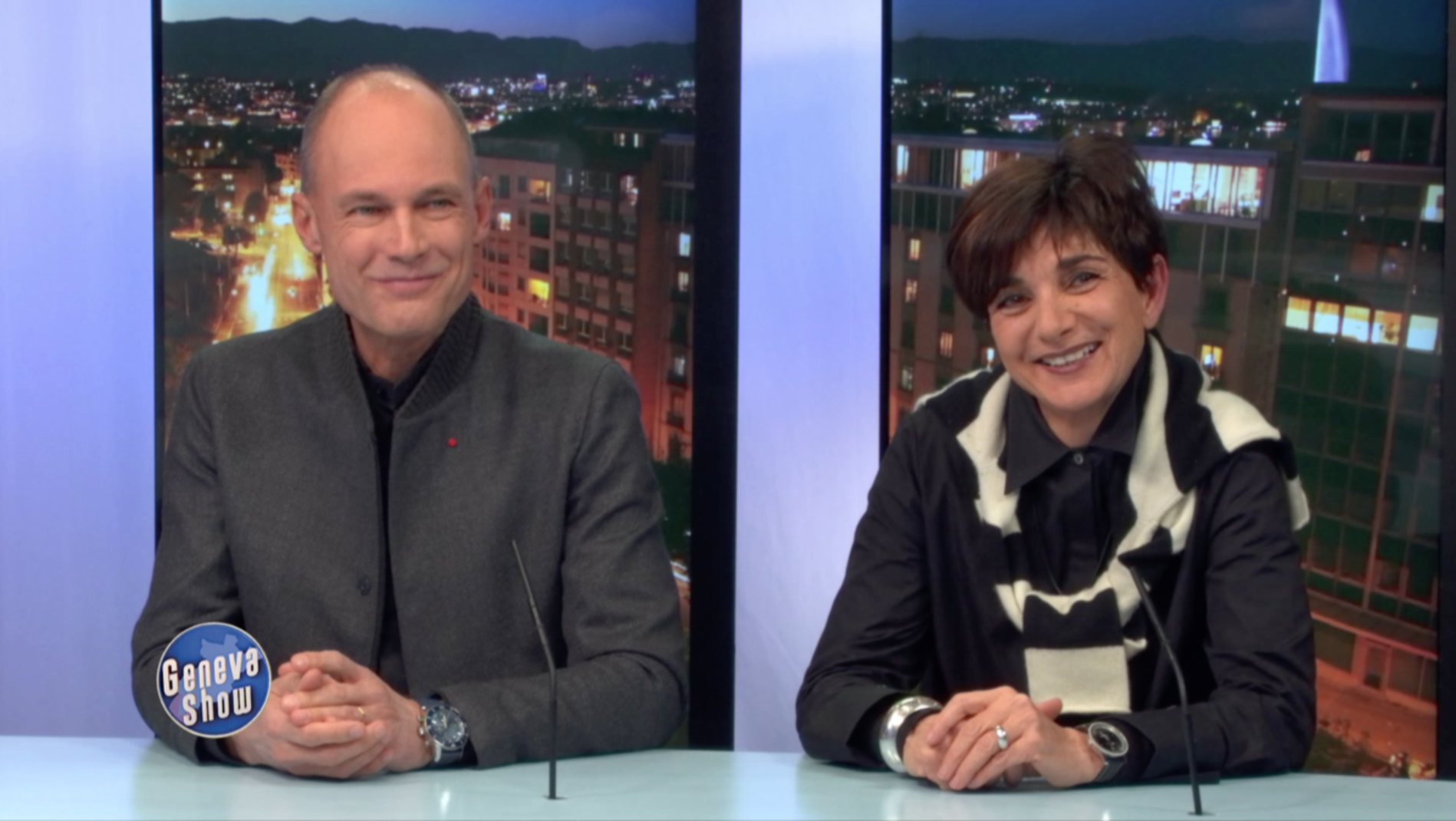 Geneva Show avec Mich le et Bertrand Piccard