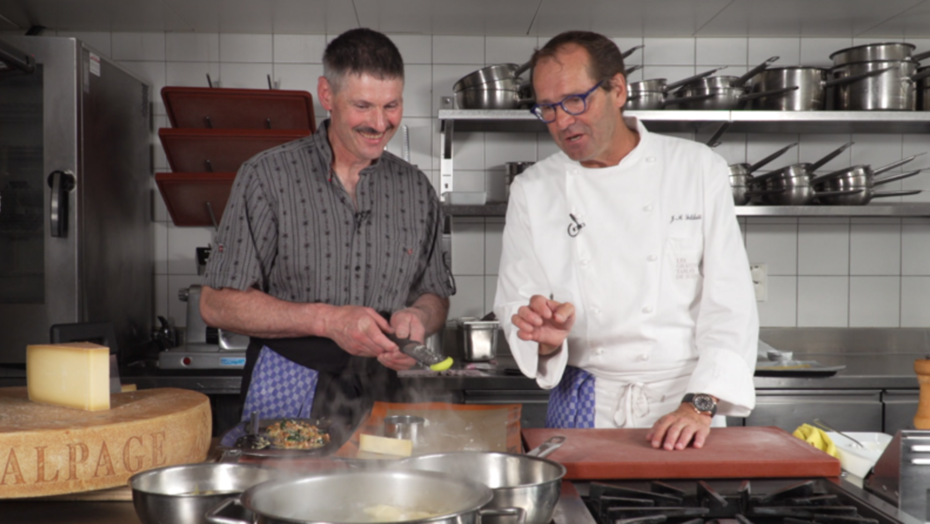 Les chefs étoilés au pays du gruyère