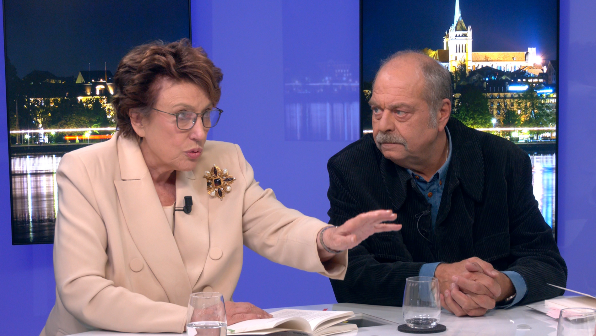Geneva Show avec Roselyne Bachelot et Éric Dupond-Moretti