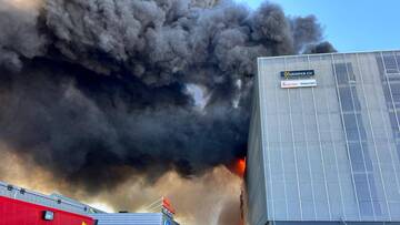 video Un incendie touche l'aéroport