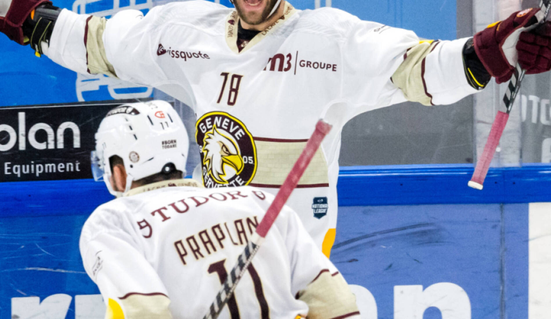 Les Aigles gagnent à Zoug en prolongation