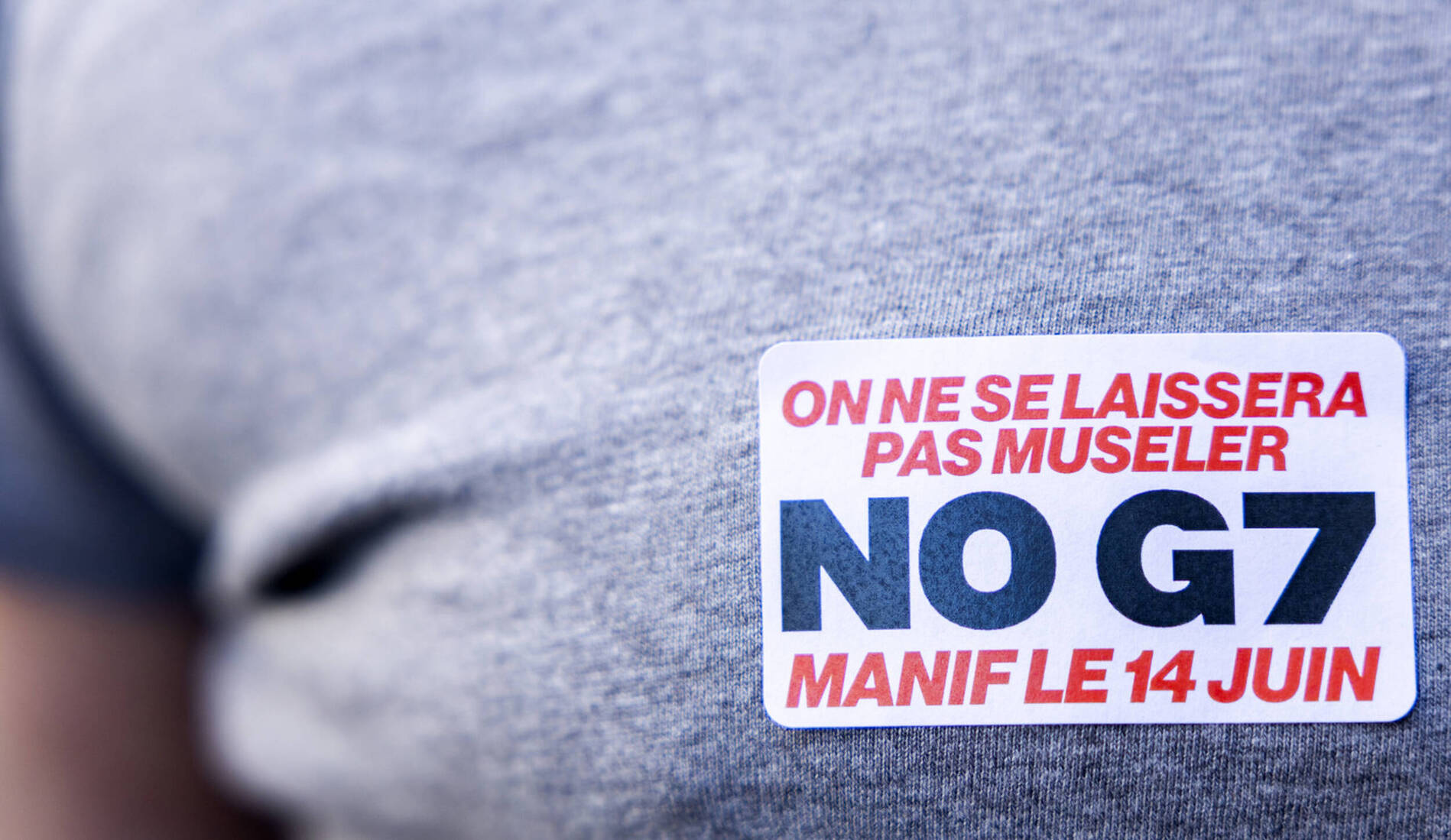 La coalition NoG7 veut manifester autour de la rade de Genève