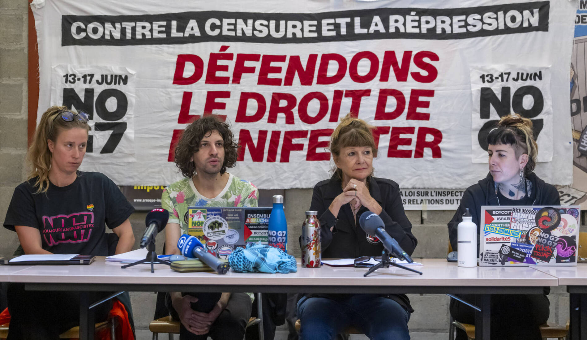 G7: la manif à Genève ne passera pas près du pont du Mont-Blanc