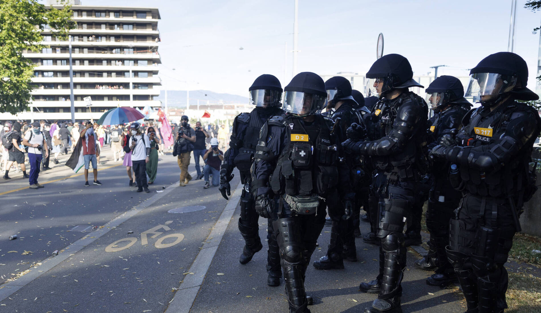 Nasse après la manif No G7: le début était licite, selon le canton