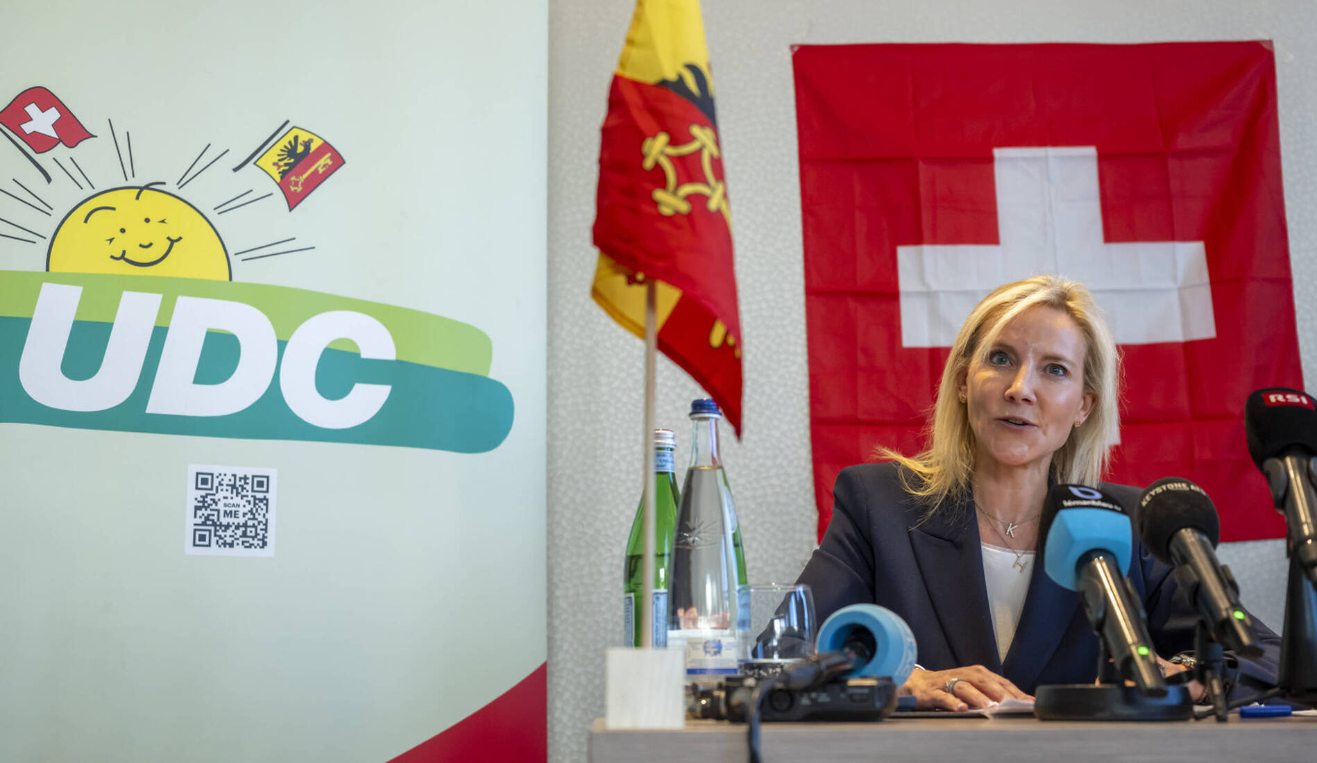Céline Amaudruz est candidate au Conseil fédéral